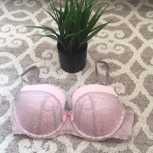 🌺Victoria Secret Bra 36D Pink (Lace)🌺